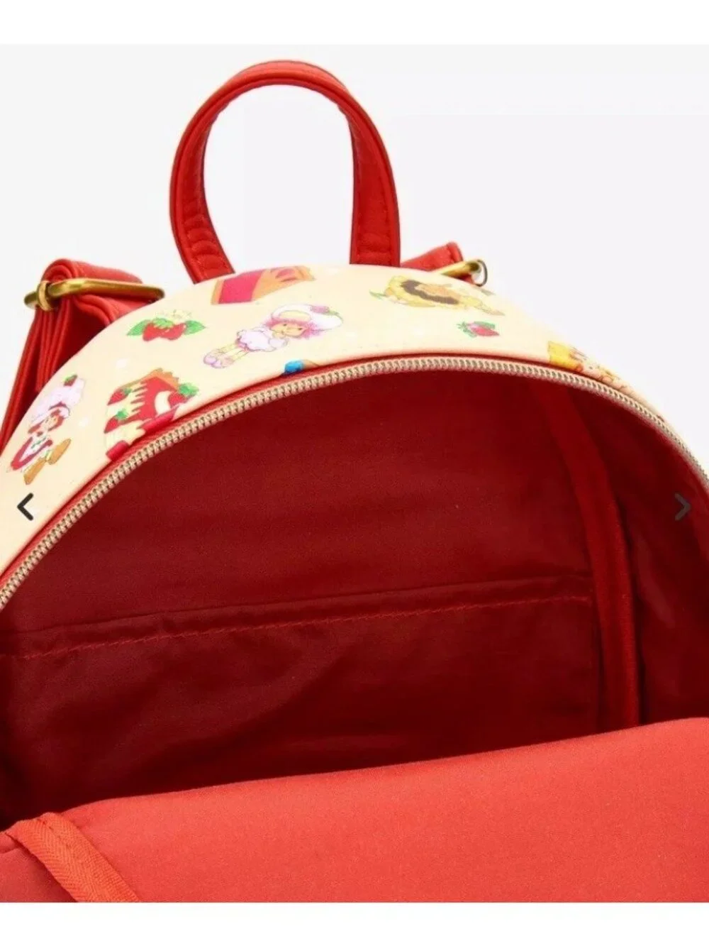 Loungefly Strawberry Shortcake Pie Toss Mini Backpack Blueberry Cherry Lemon NWT